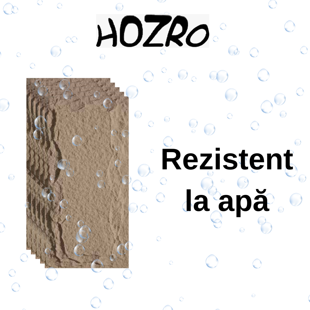 Panou Decorativ 3D din PU Imitație Piatră – imagine 5