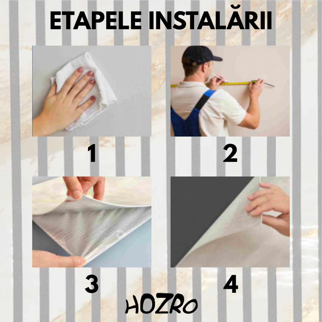 Tapet Autoadeziv 3D Riflaj – imagine 5