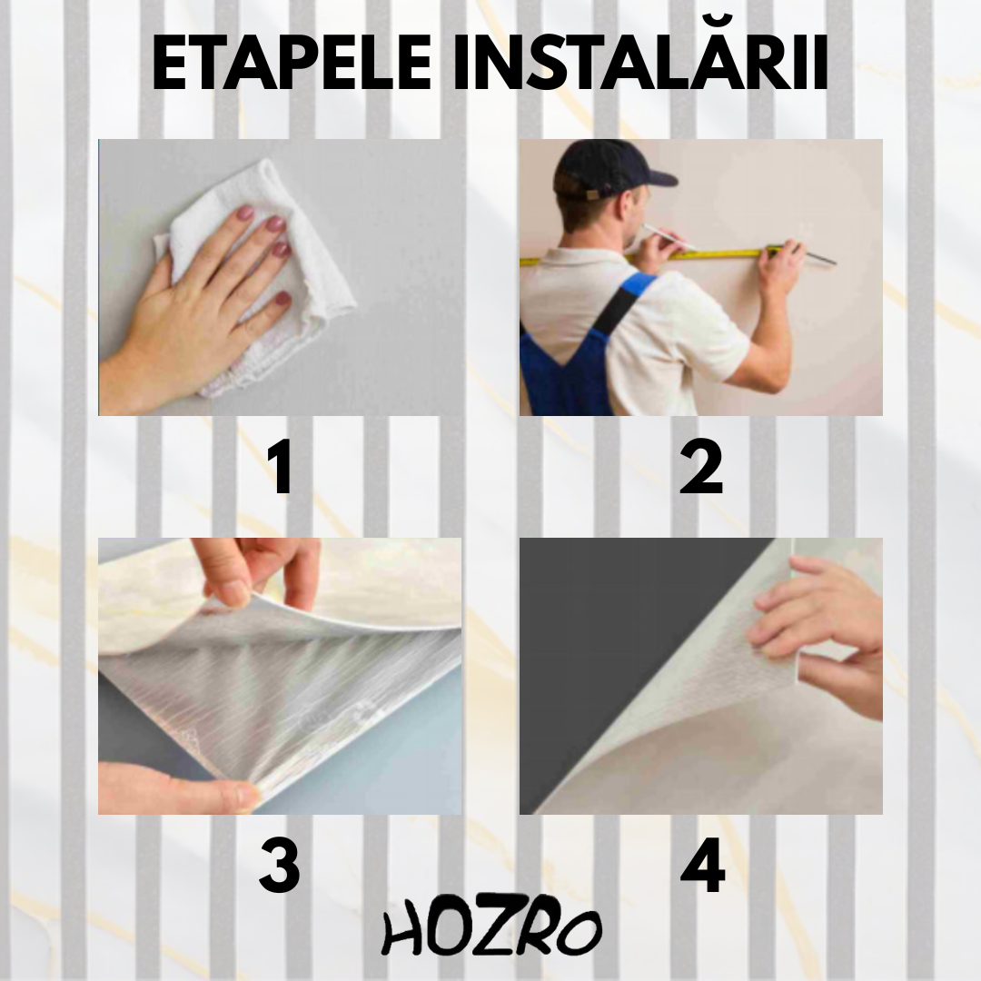 Tapet Autoadeziv 3D Riflaj – imagine 5