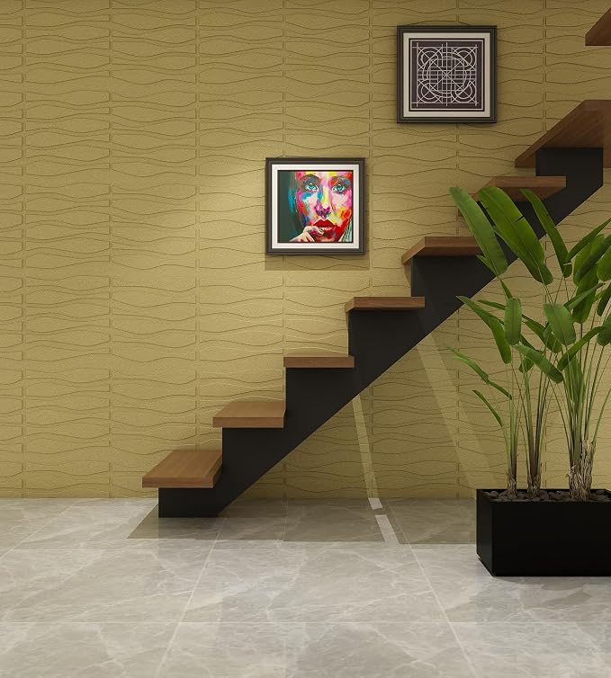 Tapet 3D Autoadeziv Model Valuri – imagine 2