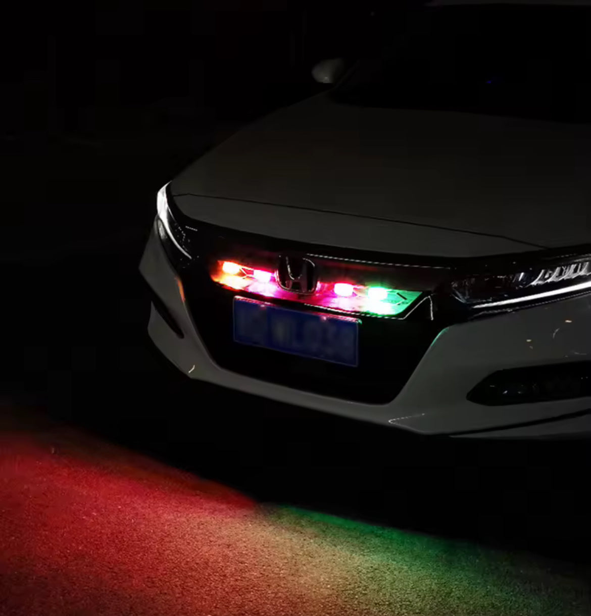 2 Stroboscope LED AROVER Wireless, cu Magnet, Acumulator și Telecomandă – Pentru Auto, Moto și Biciclete