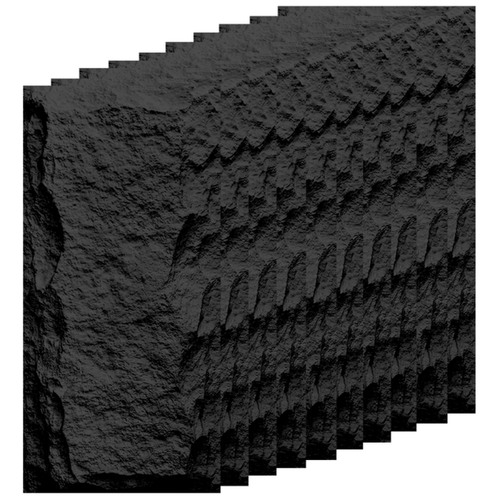 Panou Decorativ 3D din PU Imitație Piatră – imagine 1