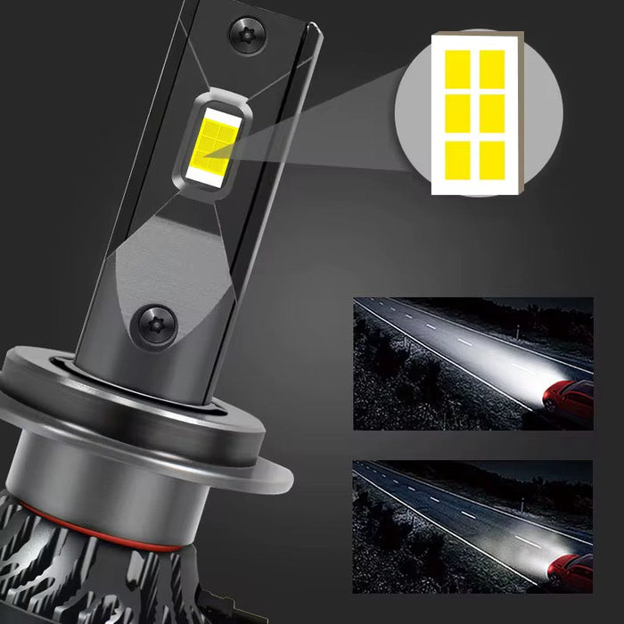 Set 2 Leduri Element ,Canbus, 150w, 21.000lm, alb 6000k, IP68, compatibil H1, H4, H7, H11