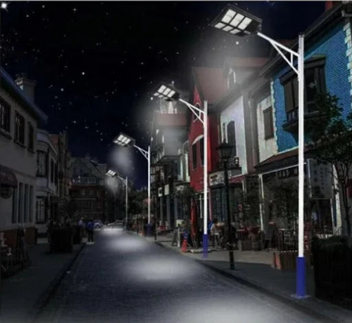 Lampă Stradală Solară LED Vision Innova – 1000W, 80.000 lm, IP66, Senzor Mișcare