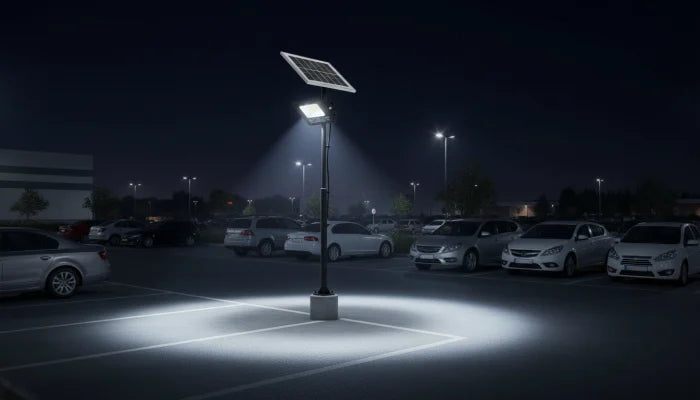 Proiector LED Solar INNOVA 100,200,400,600,800W – Panou Solar Extern, Telecomandă, Protecție IP66